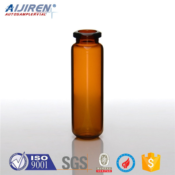 gc glass vials in amber with neck long price Aijiren